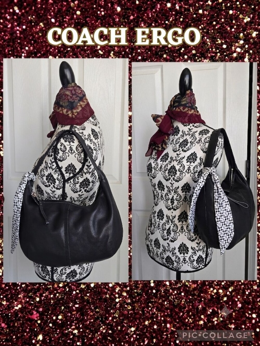 Coach Ergo Hobo (Specifically Made-For-Outlet Version)